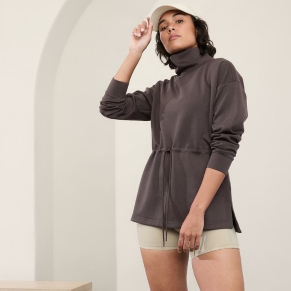 Athleta Allure Cinch Sweatshirt $25 Live